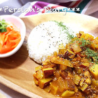 身体の中からぽかぽかに！鶏肉とさつまいものスパイスカレー♪【スパイス大使】