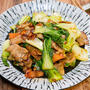 なんとなく懐かしい「豚肉と青梗菜の炒め物」&「網戸のシェード交換の仕方」