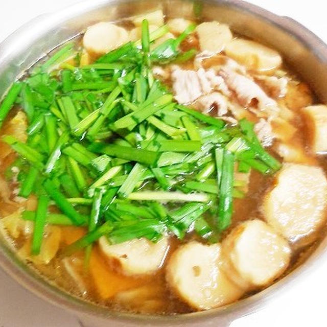 中華スープでおいしい中華風鍋の素♪