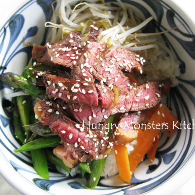 安い肉はなんちゃってビビンバ丼で美味しくしよう