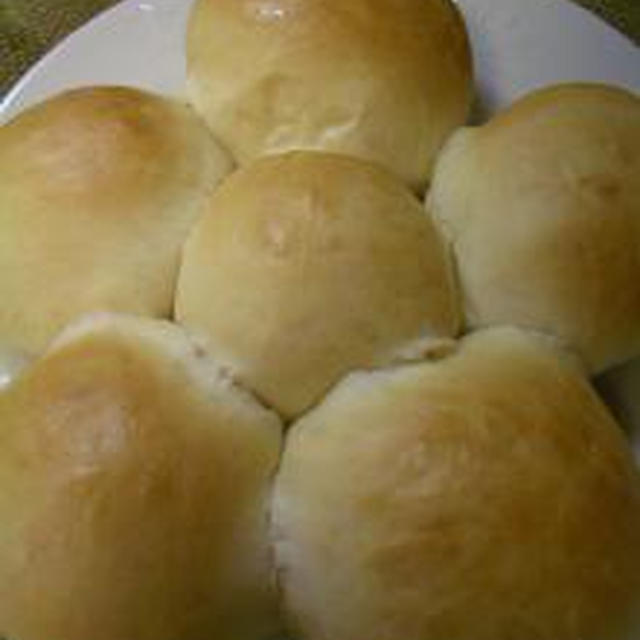 息子と作ったおひさまパン