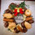 パンのクリスマスリース