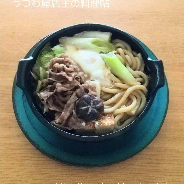 すき焼きうどん