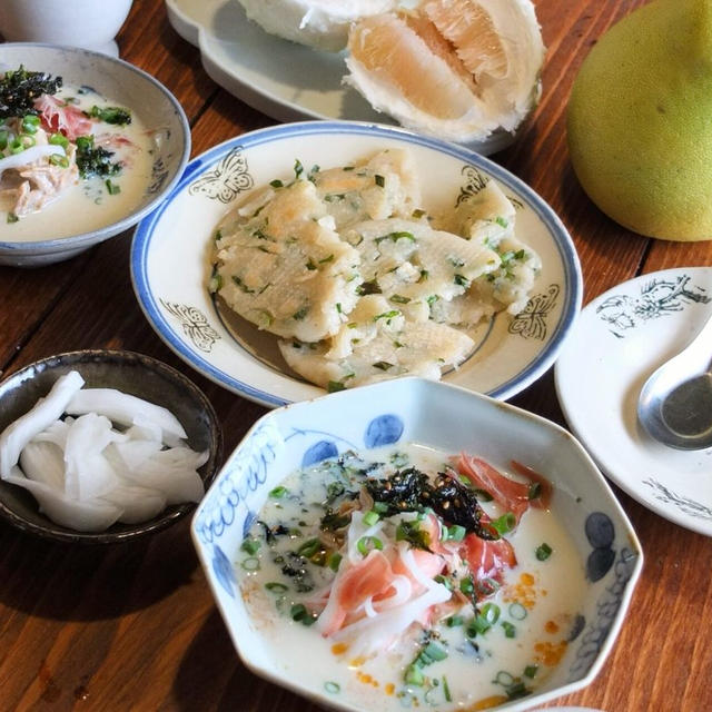 辣油でぽかぽか台湾朝ごはん鹹豆漿（シェントウジャン）
