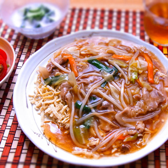 糖質制限 豆腐干絲 豆腐麺 のあんかけ焼きそば風 豆腐のパッケージに掲載されました By マムチさん レシピブログ 料理ブログのレシピ満載