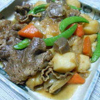 肉じゃがとアレンジコロッケ