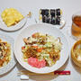 【忘備録】お好み焼きの練習/Okonomiyaki(Japanese Pancake)/โอโกโนมิยากิ(พิซซ่าญี่ปุ่น)