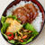 ２月２４日　火曜日　おとめまぐろの漬け丼＆ぎんば草と油揚げの生姜炒め