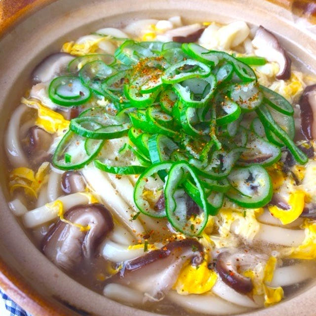 からだにやさしい『食塩ゼロめん』で 温まるあんかけうどん
