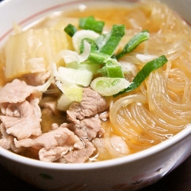 いつもと違う！食べ応えありの味噌スープ(*´∇｀*)