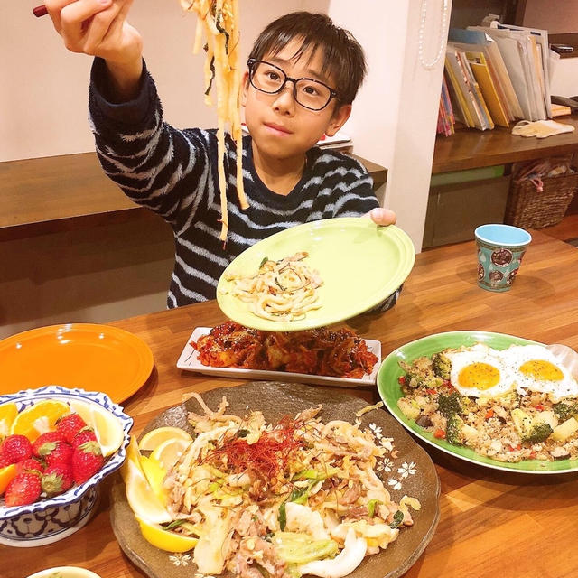 ナンプラーが美味しく食べられる晩御飯です！