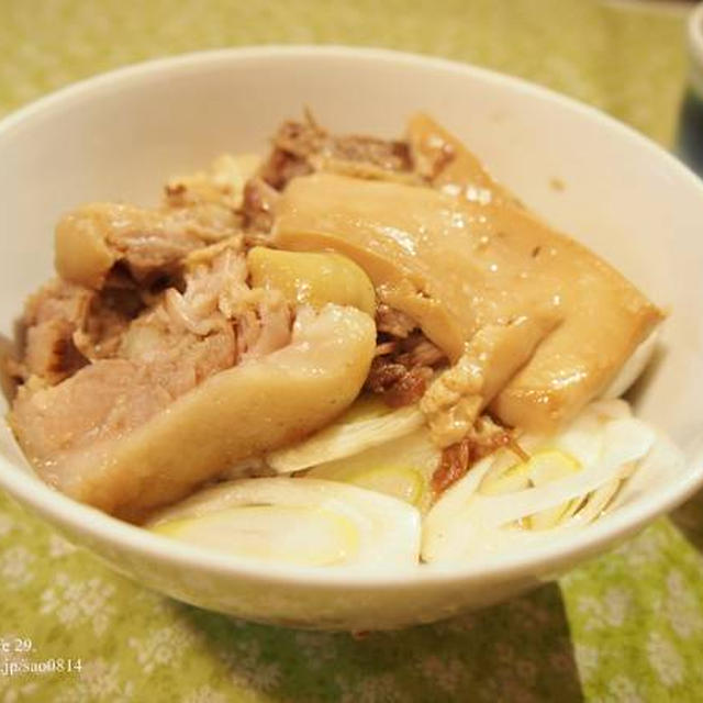 角煮豆腐丼♪～時間はかかるけど・・・難しそうで簡単スロークッキングゥゥゥ～