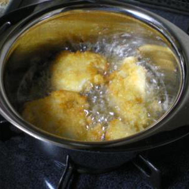 十得鍋で鶏むね肉のフライ By きくさん レシピブログ 料理ブログのレシピ満載