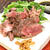 肉の味！牛すじ肉のステーキ