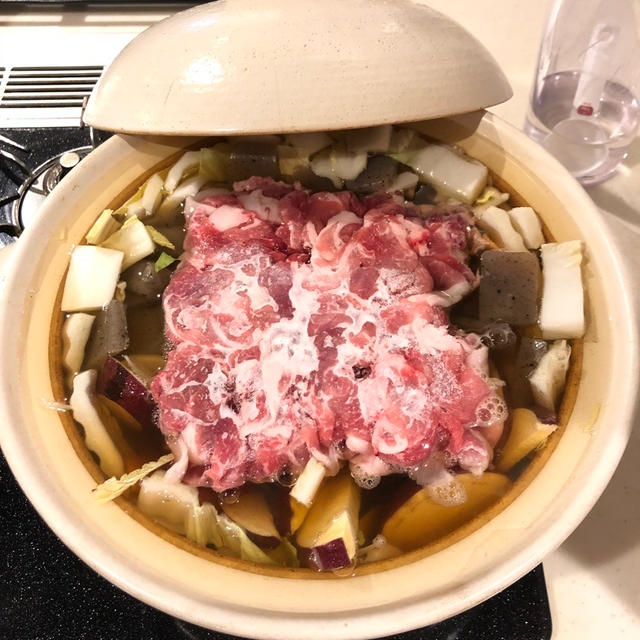 ランチです「けんちん汁鍋」