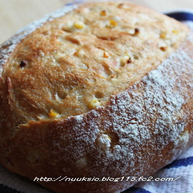 levain コーンカンパとあきさんのワインに合う料理♪ 