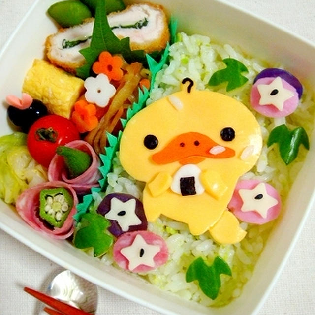 おむすび握ってるｗかものはしかものお弁当