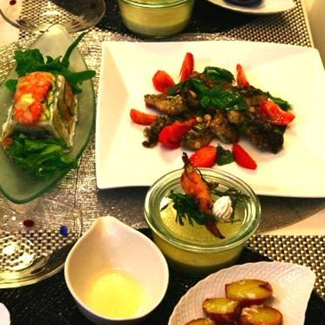 ビオ野菜テリーヌ＆MENU