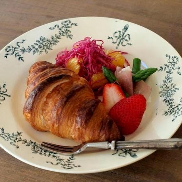 爽やかな朝のプレート