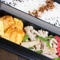 5月10日　　豚細切り肉の あんかけ炒め弁当