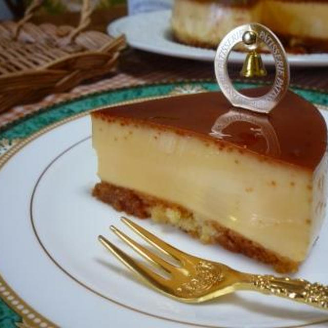 プリンケーキ作ってみました！