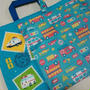 ダイソーで雨の日も使えるシューズバッグとレッスンバッグ～幼稚園用品
