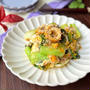 大量消費に☆ダシダで作る青梗菜とちくわの卵とじ