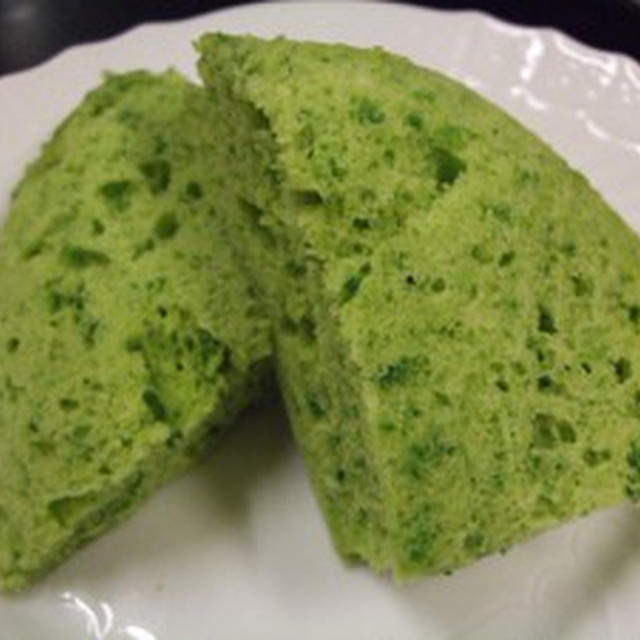 レンジで小松菜ケーキ