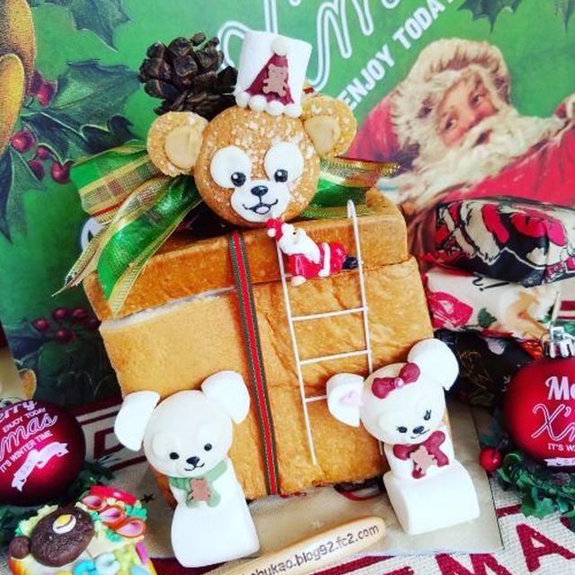 ダッフィークリスマスサンドボックス＆ダッフィー＆シェリーメイクリスマススイーツ☆