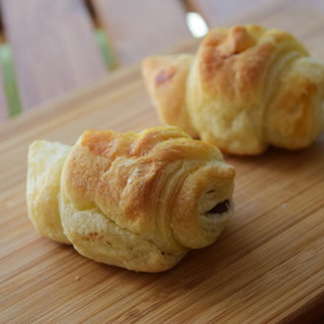 あの人気カフェのチョコクロをお家で手作り。