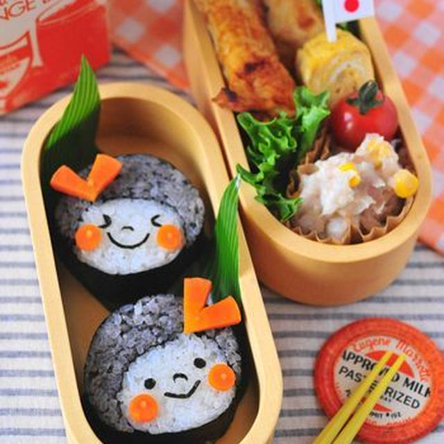 【連載】レシピブログ「海苔巻き女の子のお弁当」
