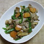 豚肉と野菜のウスターソース炒め