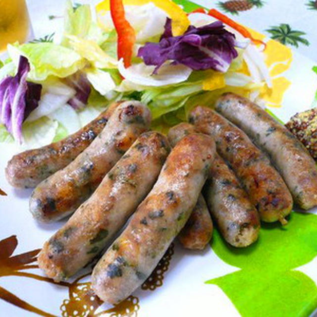 【ドイツ】風味　自家製チキンソーセージ