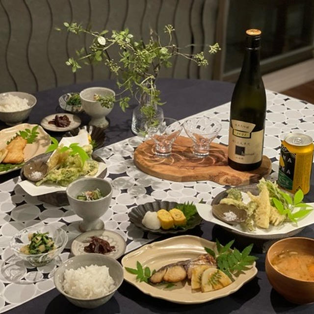 銀ダラとカレイの西京漬と天ぷらとかの夜ごはんと役立つぼくちん＆楽天マラソン