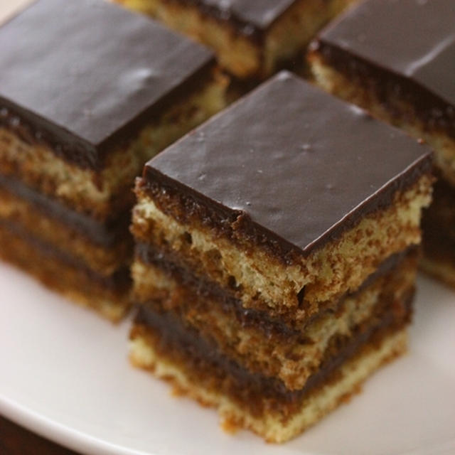 なんちゃって「オペラ」　チョコレートケーキの作り方♪