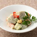 【11月の旬野菜レシピ】簡単に作れるヘルシー料理♪サトイモと海老のサラダ