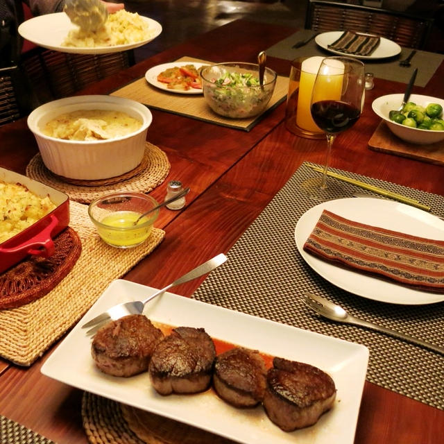 クリスマスのディナー2020と大晦日の夕食