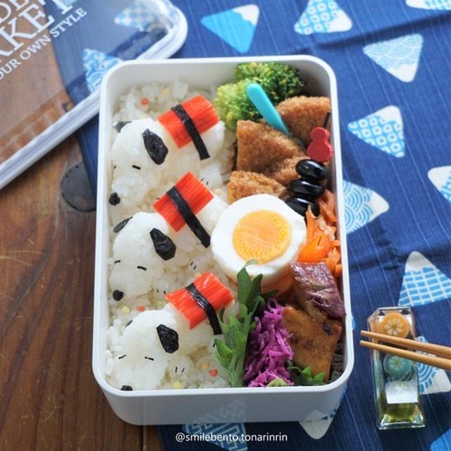 スヌーピーのにぎり寿司