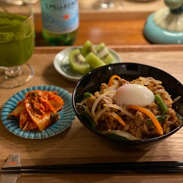 5分の作業時間でプルコギ丼