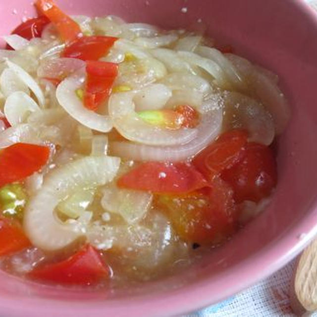 炒めて浸すだけ♪　炒め玉ねぎの食べるドレッシング