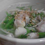 『鶏と水菜の薬膳スープ』