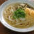 今朝の麺は「いつものうどん」