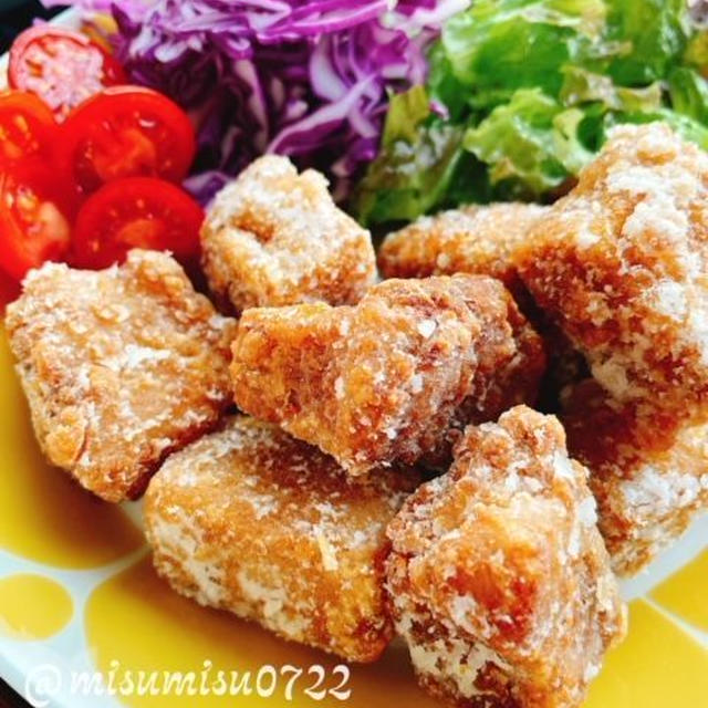高野豆腐の唐揚げ(動画レシピ)/Fried Koyadofu.