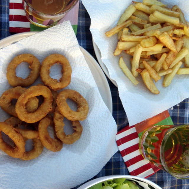 イカリングフライ、ローマ風/Calamares a la Romana