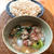 サバ缶の冷や汁で素麺