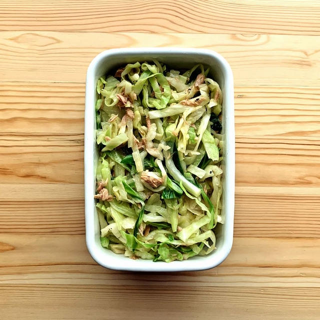 【野菜ひとつ】キャベツのツナマリネ