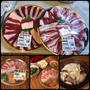 シシ肉を丸鍋スタイルで