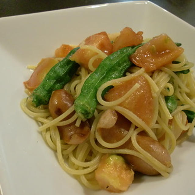 ☆何度も食べたい！フレッシュトマトのサラダパスタ☆