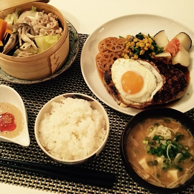 特大ハンバーグとか