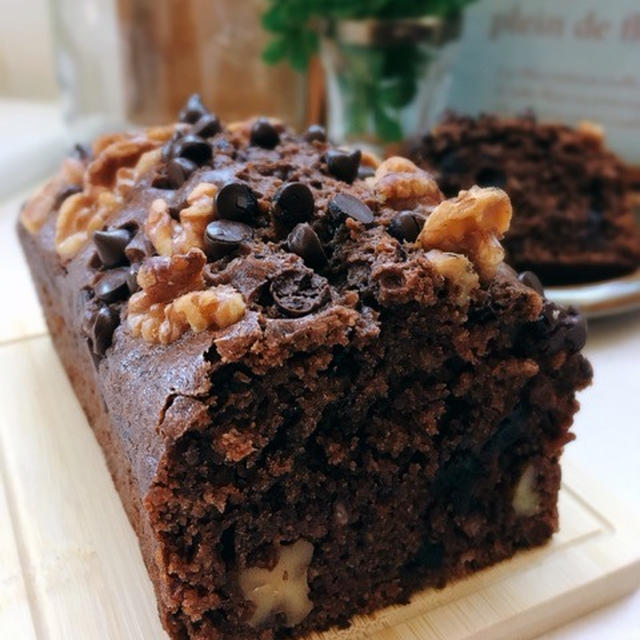 [LIMIA]胡桃とチョコチップのパウンドケーキ。ダンナに見つかるw